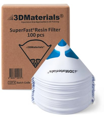 SuperFilter Jetable d’Imprimante 3D et Filtre à Peinture, Corée (100 pcs) | Filtre pour résine et peinture, idéal pour recycler la résine, fabriqué en Corée par 3DMaterials