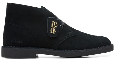 Clarks Desert Bt Evo Mens Black SDE, 8.5