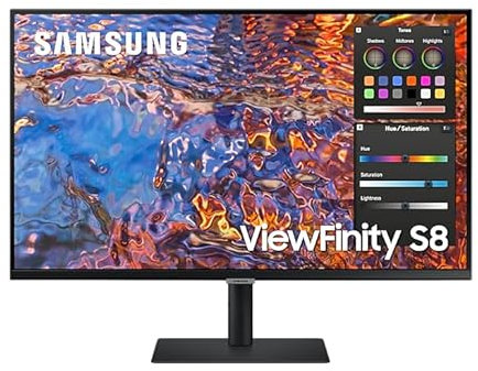Samsung 32 ViewFinity S80PB, UHD, USB-C, Anti-Glare Monitor