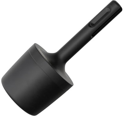 CSOOM 95x40mm Leistungsstarker Gummihammer, Angetriebener Gummihammer mit SDS PLUS Griff, Ideal für Heizkörper, Bankkantenschneiden, Rohrvibrationen, etc.