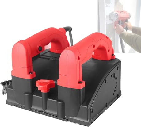 Handheld Electric Wall Planer,Electric Wall planing Machine,Shovel Wall Machine,Dust-Free Wall planing,1000-4000r/min,Suitable for Home Renovation/Construction Preparation