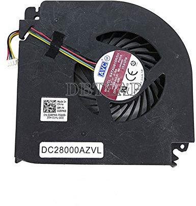 DBTLAP Ventole per CPU da Computer per dell Precision M6700 M5700 Portatile CPU Ventola di Raffreddamento più Fresco 026PND MG60150V1-C040-S9A BATA0815R5H P003