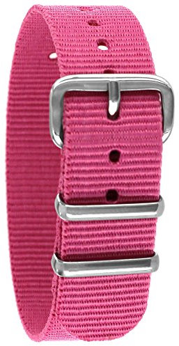 Pacific Time Unisex Nylon Uhrenarmband 10002