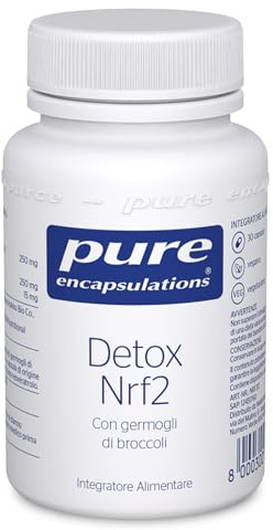 Pure Encapsulations - Detox NRF2 – Integratore con Germogli di Broccoli, Glutatione e Resveratrolo – Formula Detox – 30 Capsule