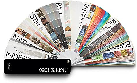 NCS Inspire 1058, una cartella colori professionale per la decorazione d'interni, il design esterno e l'industria dei rivestimenti per identificare i colori