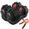 Hantelset 2x24/40KG Verstellbare Hanteln 15 in 1 Einstellbare Platzsparende Hanteln, Kraftraining und Heimtraining Variable Gewichte platzsparend 2PCS