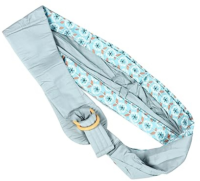 Beatifufu Carrier Multifonctionnel Écharpe De Portage Et Couverture Allaitement Nés Pratique Et Ergonomique Pour Mères Et Bébés Modèle Avec Dentelle