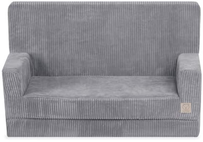 MISIOO Spielsofa für Kinder mit Armlehnen - Kinder Sofa - Sofa Bed - Weich, Sicher - Leicht zu Reinigen - Tragbar und Leicht für Kinderzimmer oder Spielzimmer