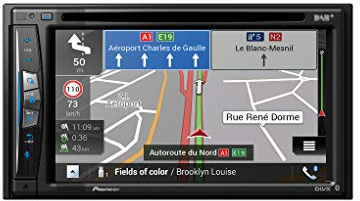 Pioneer AVIC-Z730DAB - Caravan und Truck Version, Navi, Wi-Fi, 6.2-Zoll-Touchscreen, Smartphone-Anbindung, Bluetooth, Apple CarPlay, Freisprecheinrichtung, 2 USB, DAB/DAB+