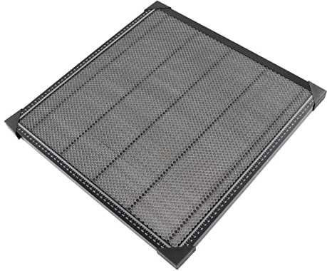 Mesa de trabajo de nido de abeja láser 500 X 500 Mm Plan de trabajo de aluminio para colmena mecanizado CNC cama de corte láser compatible con máquinas de grabado láser de diodo, fibra óptica y CO2
