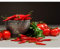 murando - Vlies Fototapete Tomaten und Paprika 150x116cm - Foto Tapete Schlafzimmer Wohnzimmer Moderne Vliestapete XXL Wandtapete Motivtapeten Bildtapete 3d Effekt Wand Dekoration - Küche Gemüse Essen