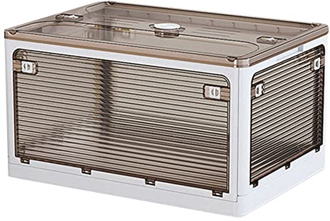 JOYBOS, Caja de almacenamiento plegable 116 l, multifuncional color blanco