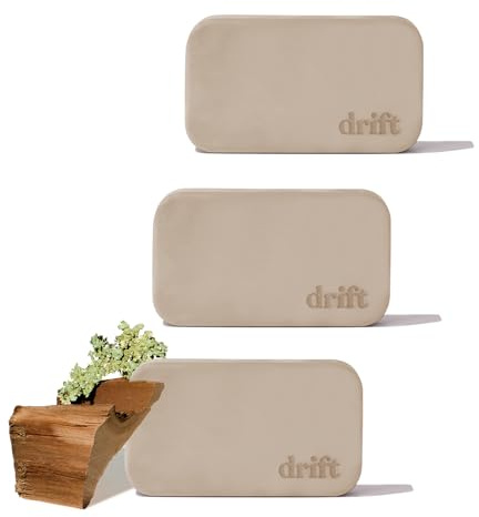 Drift Car Air Freshener - Stone Air Freshener - Car Odor Eliminator - Teak Scent Refill - Pack of 3 - NO CLIP INCLUDED