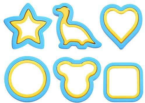 Cortador de sándwiches de plástico para niños, sellador de sándwiches, moldes de pan, sándwiches de plástico, cortadores de sándwiches, cortadores de sándwiches, juego de cortadores de sándwich para