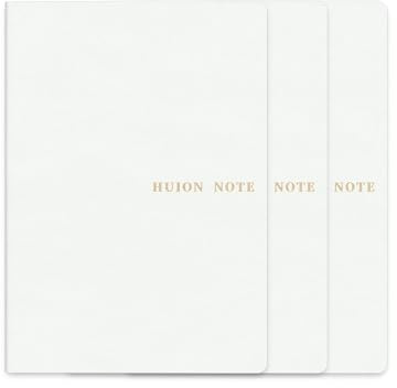 HUION Note X10 - Taccuini di ricambio in carta, confezione da 3
