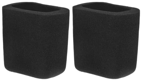 AKOOSY 2 Piezas Protector Antiviento de Espuma Cuadrado 10 Mm de Grosor para Micrófono Funda Antiviento para Micrófono de Estudio y Transmisión Filtro Espuma y Dinámicos Uso en Grabación