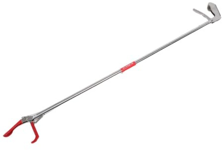 YARNOW Pince à Serpents Pliable à Bras Long en Acier Inoxydable 47 Pouces