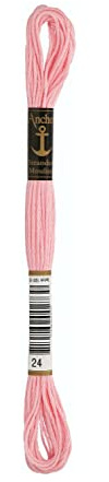 ANCHOR Broderi gängor sticktwist, löplängd: 8 m 24