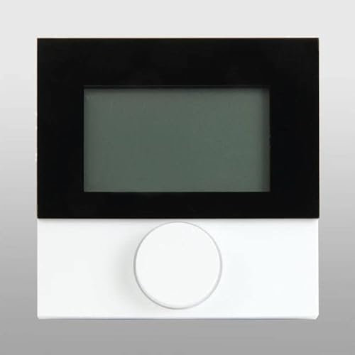 Möhlenhoff Raumthermostat LCD Alpha 230V mit Designscheibe für Fußbodenheizung