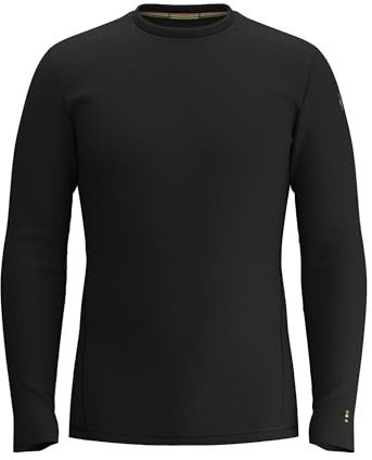 Smartwool Classic Thermal Merino Couche de Base supérieure pour Homme Black L