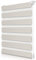 Roomy Duo-Rollo Doppelrollo Klemmfix, ohne Bohren, Blickdicht, mit Montageschiene Sichtschutz Sonnenschutz Natur, 85 cm x 150 cm (B x L)