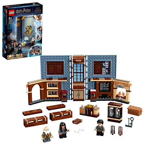 LEGO 76385 Harry Potter Hogwarts Moment: Charms Class, Collectible Book Toy, Travel Case, Portable Playset