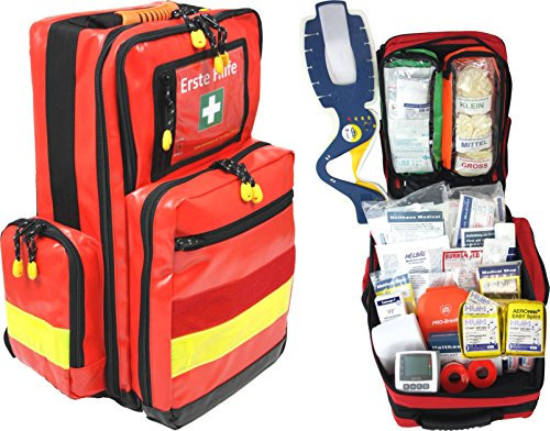 Erste Hilfe Notfallrucksack gefüllt Segelboot - Motorboot - Wassersport