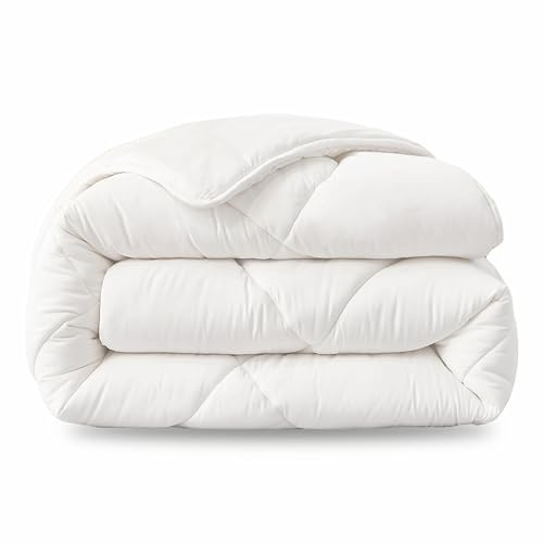 Meishida Relleno Nórdico de Fibra Hueca, Edredón 400gr/m² para Otoño Invierno, Suavidad y Calidez Extra, Cama 135-150 (220 x 220 cm)