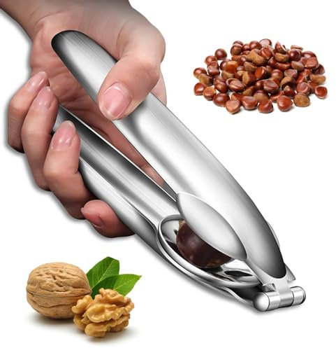 Tagliaparelli in acciaio inossidabile per castagne e maroni, rompicapo, pinza per maroni (1 pezzo)
