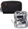 Sequpr Kabeltasche Elektronik Zubehör Organizer Reise Tech Pouch Kabel Organizer Tasche für Ladegerät, Festplatte, SD Karten, Adapter, Power Bank, Reise Gadgets