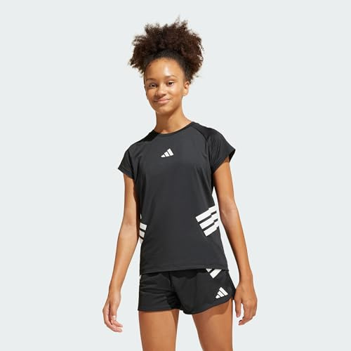 Adidas Mädchen All Sports NXT T-Shirt, Black/White, 13-14 Years