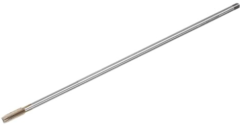 sourcing map Taraud fileté métrique M8 x 1,25 H2 300 mm extra long à cannelure droite filetage fraiseuse tarauds tarauds outil de réparation