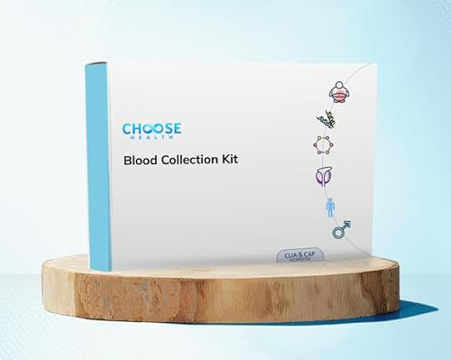 Choose Health Test | At-Home Lab Test for Men's Total T Levels | Male Only Test | Cap & CLIA Accredited Testing | Not Testable in NY & RI