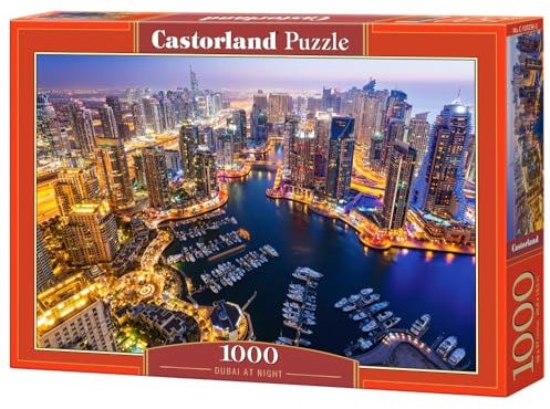 Castorland C-103256-2 - Dubai at Night, Puzzle 1000 Teile