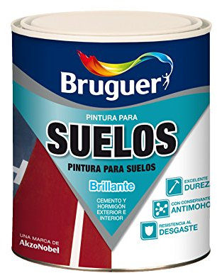 PINTURA SUELO POROSO BRUGUER INTERIOR. EXTERIOR TERRENA ROJO 24003033 750 ML