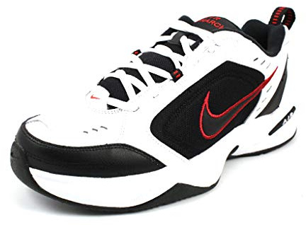 Nike Air Monarch IV 415445 White/Black/Red, Style: 415445-101, Size: 48.5