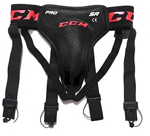 CCM S21 Jock Combo PRO Senior Black Tiefschutz mit Straps