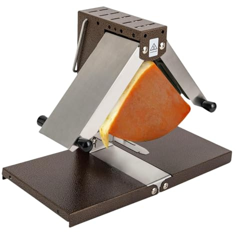 KUSOLE Fundidor de Queso, Fondue eléctrica Comercial de 900 W con Temperatura Ajustable para Queso Suizo de Media Rueda, dispensador de Fundido de Calidad para restaurantes
