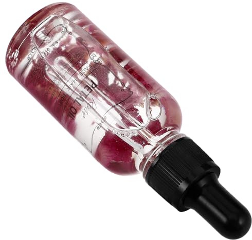 ERINGOGO Aceite Esencial de Rosa 100% Natural para Piel Sensible, Hidratante Facial y Corporal, Aroma Floral Relajante para Masaje y Cuidado Capilar, Nutritivo Antiarrugas