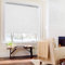 Verdunklungsrollo ohne Bohren Rollos für Fenster B85 x H200 cm (Stoffbreite 80cm) Weiß Thermo Rollo Klemmfix Verdunkelungsrollo Seitenzugrollo Sicht-und Sonnenschutz Wandmontage