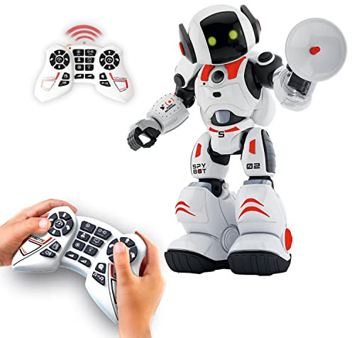 Xtrem Bots - James El Robot Juguete Espía | Robot Niños | Programable 50 Acciones, Inteligente y Teledirigido | Robots para Niños | Regalo Niño 5 Años O Más | Juguetes Niño 5 Años