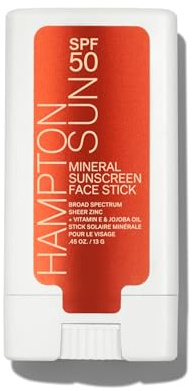 Mineral Sun Plus Skincare Face Stick SPF 45 by Hampton Sun for Unisex - 0.67 oz Sunscreen