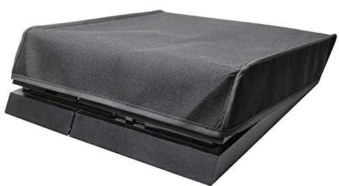 Nero orizzontale copertura antipolvere per Playstation 4 per PS4 morbido antipolvere copertura manica protettore manica sottile console polvere antigraffio impermeabile copertura guardia