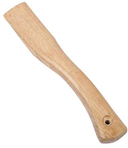 Weduspaty Axe Handle, Axe Handle Wooden Short Ax Handle Replacement Hatchet Handle with Hanging Hole Smooth 14.6inch Curved Axe Handles, Ax Handle