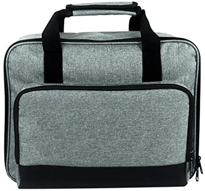 Jlobnyiun - Tragbare LED-Beamer-Tasche, Reisetasche für Projektor, Tragetasche mit Aufbewahrungstaschen für Zubehör, Hartschalentasche P