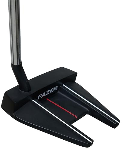 Fazer by American Golf XR5 P780 Putter – High MOI Winged Mallet with Oversized Grip, Contrast Alignment Aids & Stable Design for Consistent Performance on the Green