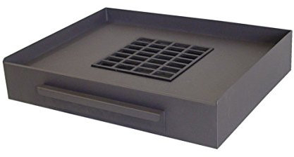 Imex El Zorro – Cajón Barbacoa para Obra | 68x40x11 cm | Acero Resistente en Acabado Gris Forja | Ideal para Cocinar con Carbón o Leña en Jardín o Terraza