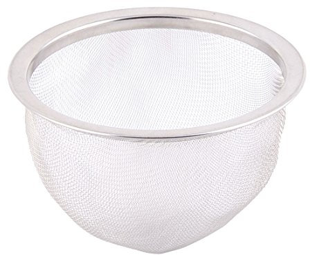sourcingmap Filtre Théière Maille Thé Infuseur Filtre Tisane Crépine Filet Thé Panier Passoire épice en acier inoxydable 75mm Dia