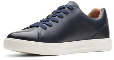 Clarks Herren Un Costa Lace SHOES, Navy Leather, 47 EU