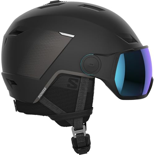 Salomon PIONEER LT VISOR casco, casco de esquí y snowboard unisex para snowboard, seguridad en montaña y deportes outdoor